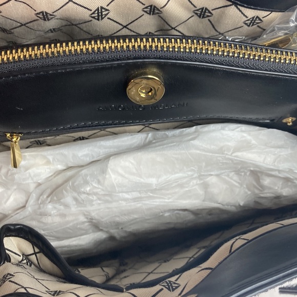 Antonio Melani Snake Python Print Leather Bag - Picture 11 of 14